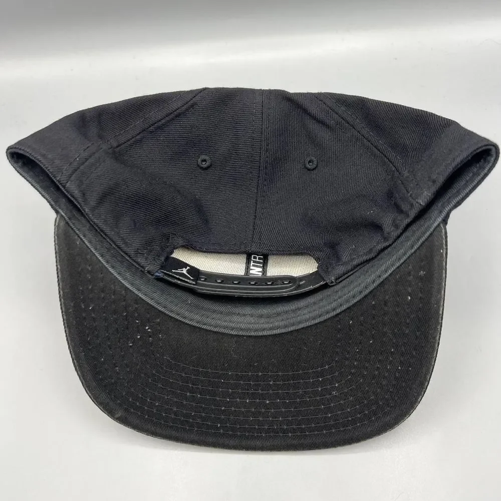 Air Jordan True Hat Men Black Red Embroidered Jumpman Snap Back Cap‎